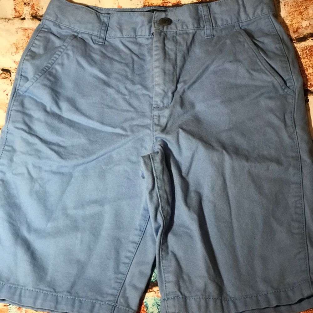 Boys Light Blue Chino Shorts